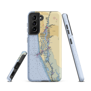 Hamilton Harbor Yacht Club (Naples, FL) NOAA Chart Samsung Phone Case