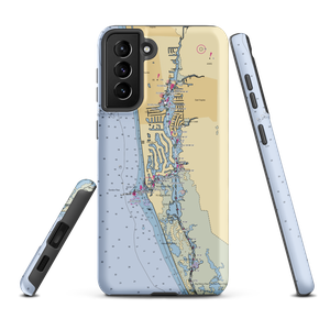 Hamilton Harbor Yacht Club (Naples, FL) NOAA Chart Samsung Phone Case