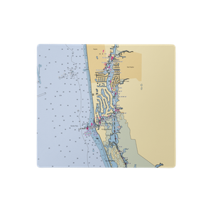 Hamilton Harbor Yacht Club (Naples, FL) NOAA Chart  Gaming Mouse Pad