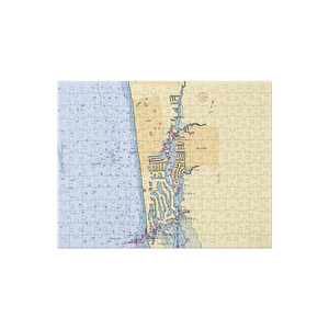 Naples Yacht Club (Naples, FL) NOAA Chart Jigsaw Puzzle