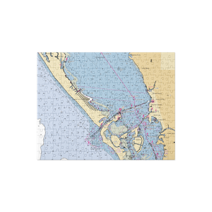 Sarasota Sailing Squadron (Sarasota, FL) NOAA Chart Jigsaw Puzzle