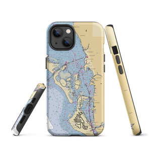 Sarasota Yacht Club (Sarasota, FL) NOAA Chart  Tough iPhone Case