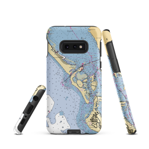 New Pass Grill & Bait Shop (Sarasota, FL) NOAA Chart Samsung Phone Case