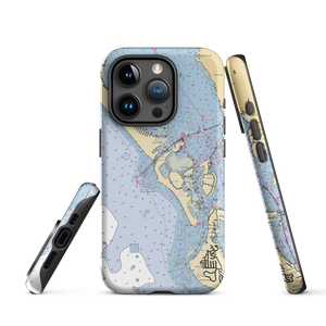 New Pass Grill & Bait Shop (Sarasota, FL) NOAA Chart  Tough iPhone Case