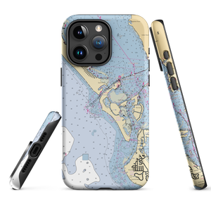 New Pass Grill & Bait Shop (Sarasota, FL) NOAA Chart  Tough iPhone Case