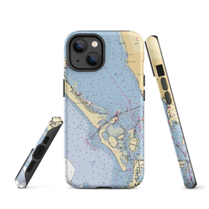 Dry Dock Waterfront Grill (Sarasota, FL) NOAA Chart  Tough iPhone Case