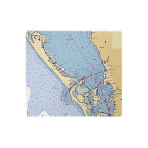 Dry Dock Waterfront Grill (Sarasota, FL) NOAA Chart  Gaming Mouse Pad