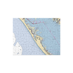 The Dock on the Bay (Bradenton, FL) NOAA Chart Jigsaw Puzzle