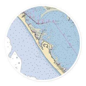 The Dock on the Bay (Bradenton, FL) NOAA Chart Sticker