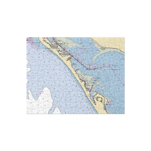 Longboat Harbour Yacht Club (Bradenton, FL) NOAA Chart Jigsaw Puzzle