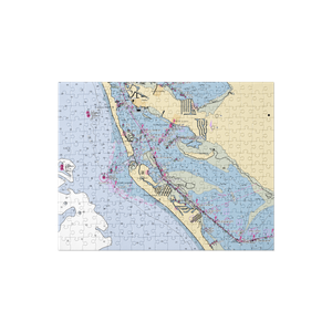 Shore Restaurant (Cortez, FL) NOAA Chart Jigsaw Puzzle