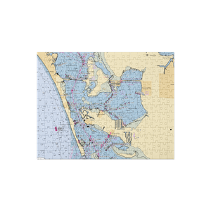 Parrot Cove Marina (Cortez, FL) NOAA Chart Jigsaw Puzzle