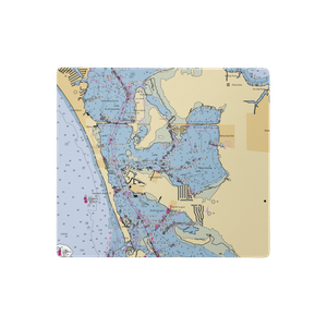 Parrot Cove Marina (Cortez, FL) NOAA Chart  Gaming Mouse Pad