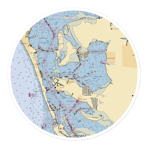 Parrot Cove Marina (Cortez, FL) NOAA Chart Sticker