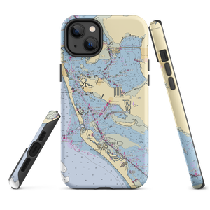 N.E. Taylor Boatworks (Cortez, FL) NOAA Chart  Tough iPhone Case