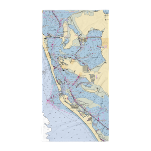 N.E. Taylor Boatworks (Cortez, FL) NOAA Chart Towel