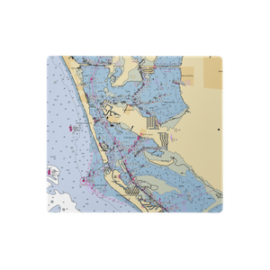 N.E. Taylor Boatworks (Cortez, FL) NOAA Chart  Gaming Mouse Pad