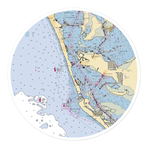 Star Fish Company (Cortez, FL) NOAA Chart Sticker