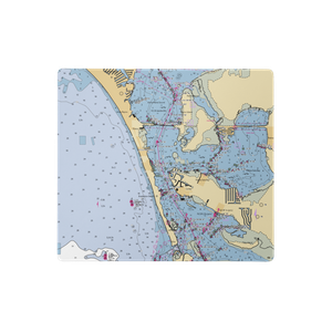 Cortez Village Marina (Cortez, FL) NOAA Chart  Gaming Mouse Pad