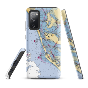 Cortez Kat Charters (Cortez, FL) NOAA Chart Samsung Phone Case