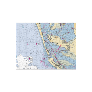 Cortez Kat Charters (Cortez, FL) NOAA Chart Jigsaw Puzzle