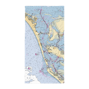 Cove Sound Moorings (Cortez, FL) NOAA Chart Towel