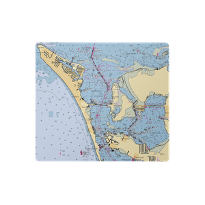 Safe Harbor Pier 77 (Holmes Beach, FL) NOAA Chart  Gaming Mouse Pad