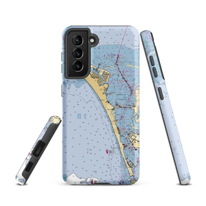 Keyes Marina (Holmes Beach, FL) NOAA Chart Samsung Phone Case