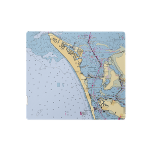 Keyes Marina (Holmes Beach, FL) NOAA Chart  Gaming Mouse Pad