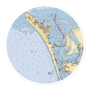 Keyes Marina (Holmes Beach, FL) NOAA Chart Sticker