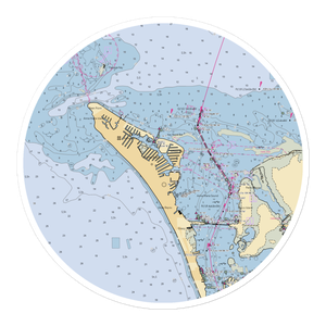 Galati Yacht Basin (Anna Maria, FL) NOAA Chart Sticker