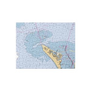 Rod & Reel Pier (Anna Maria, FL) NOAA Chart Jigsaw Puzzle