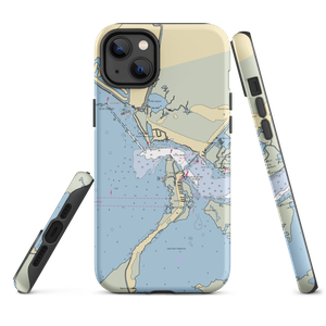 Pelican Pointe Marina (Slidell, LA) NOAA Chart  Tough iPhone Case