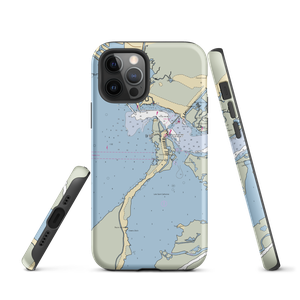 Lake Catherine Island Marina (Slidell, LA) NOAA Chart  Tough iPhone Case