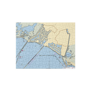 Lakeshore Marina (Slidell, LA) NOAA Chart Jigsaw Puzzle