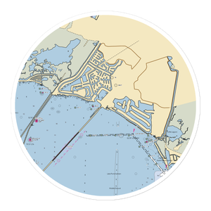 Lakeshore Marina (Slidell, LA) NOAA Chart Sticker