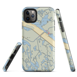 Hopedale Marina (Saint Bernard, LA) NOAA Chart  Tough iPhone Case