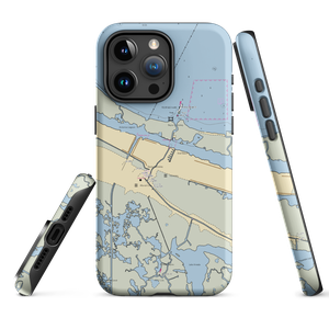 Frank Campo's Marina (Saint Bernard, LA) NOAA Chart  Tough iPhone Case