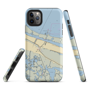 Frank Campo's Marina (Saint Bernard, LA) NOAA Chart  Tough iPhone Case