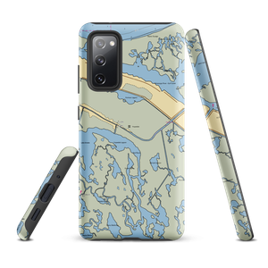 Pips Boat Launch (Saint Bernard, LA) NOAA Chart Samsung Phone Case