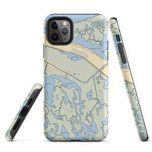 Pips Boat Launch (Saint Bernard, LA) NOAA Chart  Tough iPhone Case