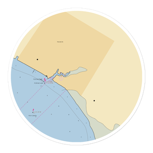 Heron's Way Marina (Madisonville, LA) NOAA Chart Sticker