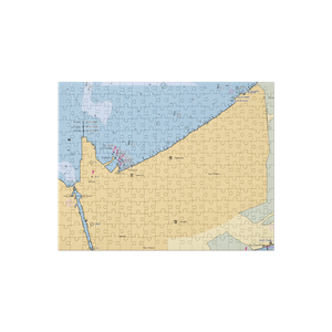 South Shore Harbor Marina (New Orleans, LA) NOAA Chart Jigsaw Puzzle