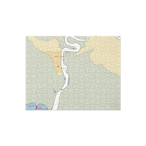 Marina Del Ray (Covington, LA) NOAA Chart Jigsaw Puzzle