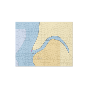 Maitland Inlet Marina (Port Sanilac, MI) NOAA Chart Jigsaw Puzzle