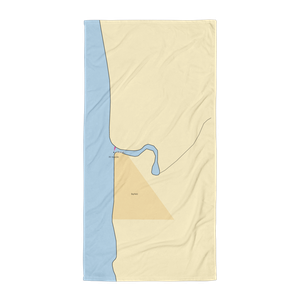 South Shore Marina Bayfield (Port Sanilac, MI) NOAA Chart Towel