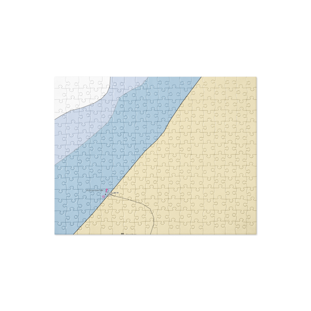 Southwest Marine (Fort Gratiot, MI) NOAA Chart Jigsaw Puzzle 