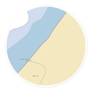 Southwest Marine (Fort Gratiot, MI) NOAA Chart Sticker