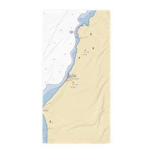 Municipality of Kincardine Marina (Forestville, MI) NOAA Chart Towel