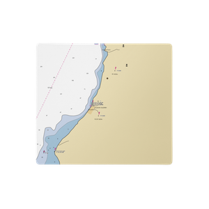 Municipality of Kincardine Marina (Forestville, MI) NOAA Chart  Gaming Mouse Pad